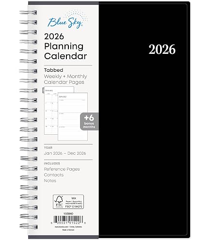 AT-A-GLANCE 2026 Weekly/Monthly Planner - 8.25"x11", Triple View, Quarter-Hourly Appointments, Ink-Resistant Paper - View #11