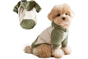 Winmany Kapuzenpullover für kleine Hunde und Katzen leicht Herbst und Frühling Haustier Kapuzenpullover