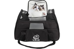 DAWOO Cat Carrier Airline-Approved Travel Pet Carrier,Dog Carrier,Suitable for Small and Medium-Sized Cats and Dogs