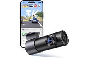 70mai 3K Wifi Dash Cam M310 3K Plus, Smart Voice command 1620P QHD Dash Camera for Cars, WDR, Superior Night Vision, 24H Parking monitor with APP control, Time-Lapse recording, Collision detection