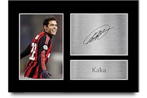 HWC Trading A4 Kaka A C Milan Regali Stampati Autografo Firmato Foto Per Gli Appassionati Di Calcio E Sostenitori