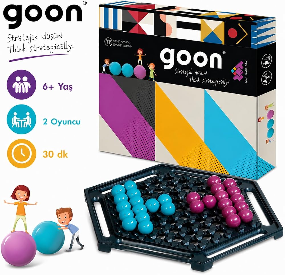 GOON Zeka ve Akıl Oyunu 6+ Yaş 2 Oyuncu