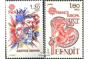 France 2202-2203 (complète.Edition.) 1980 Europe (Timbres pour Les collectionneurs)