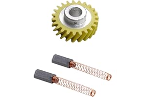 K AID Worm Gear - Set di pezzi di ricambio per robot da cucina Kitchenaid con testa del motore ribaltabile (Artisan, Ultra, Classic)