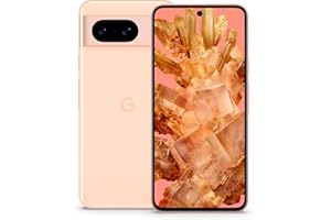 Google Pixel 8 – Android-Smartphone ohne SIM-Lock mit leistungsstarker Pixel-Kamera, 24 Stunden Akkulaufzeit und leistungsstarken Sicherheitsfunktionen – Rose, 128GB