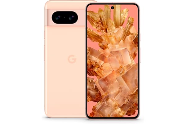 Google Pixel 8 - SIM-freies Android-Smartphone mit leistungsstarker Pixelkamera, 24 Stunden Akkulaufzeit und leistungsstarken Sicherheitsfunktionen - Rose, 128 GB (Refurbished)