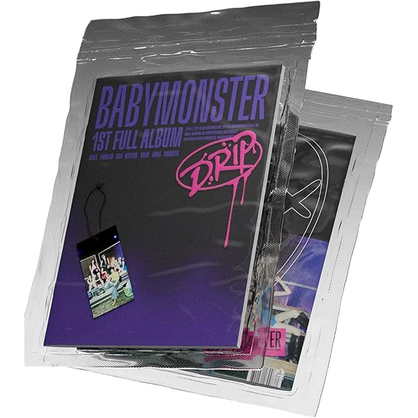BABYMONSTER DRIP 1st Full Album (ZIP LOCK Ver.) K-POP SEALED by
