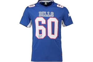 Majestic Athletic Buffalo Bills NFL Moro Poly Mesh Jersey Tee T-Shirt Trikot