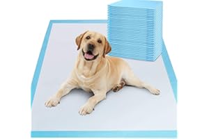 Keraiz Puppy Pad - Super Absorbent Multi-Layer 60 x 90cm Puppy Pet Pee Toilet Training Pads/Comfortable/Soft Pet Supplies/Home training Pee Training/Pet mess Sheets