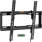 Perlegear Supporto da parete TV inclinabile per LED, LCD, OLED, TV a schermo piatto da 26 a 55 pollici, VESA Max 400 x 400 mm