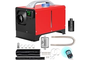 ‎VEVOR VEVOR 12V Diesel Lufterhitzer, 8 KW Diesel Luftheizung, Standheizung Diesel, Luftheizung Air Diesel, Luft Dieselheizung für Auto RV LKW Wohnmobil Bus mit Fernbedienung Rot