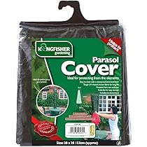 Garden Mile Parasol de jardin en bois Crème 2,4 m - Facile à monter - Ouverture facile - Pour