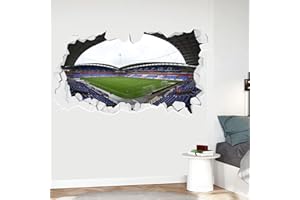 Beautiful Game Bolton Wanderers Football Club Official Stadium Broken Wall Sticker (180cm width x 90cm height)