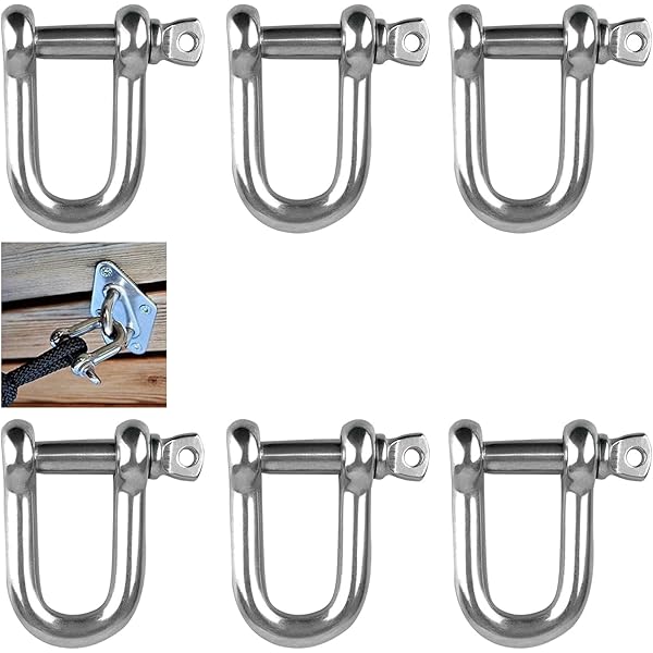 10 Grilli A D In Acciaio Inox 304 M5 - Per Nautica, Campeggio E Alpinismo - Portata 160kg - Foto 2