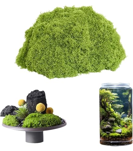 Mousse Artificielle Décorative 50g - Vert Foncé Réaliste