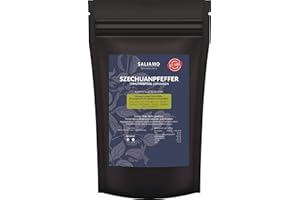 ‎SALIAMO 100g Szechuanpfeffer, Timutpfeffer (Nepal) gemahlen, Grapefruitpfeffer genannt, fruchtig, betäubendes Prickeln, Wildsammlung handgepflückt | Saliamo