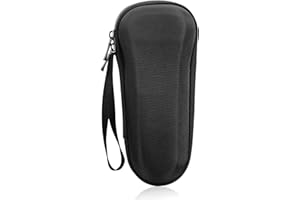 UNAIKOO Travel Case for Braun Series Razor3/3S/5/5S/7/7S/9/9S/9 pro,Razor Case Travel,EVA Hard Razor Case for Men's Electric Shaver Hard Case Carrying Travel Bag Electric Shaver Trimmer Case Black