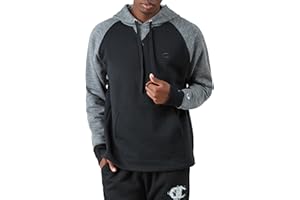 Champion Bluza męska, bluza z kapturem Powerblend, kultowe logo "C"