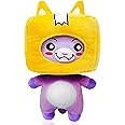 Lankybox Plushies Foxy Boxy & Rocky Lanky Box Merch Toy gifts for Girls, Boys, Kids, Friends, Collect the LankyBox today (FOXY)