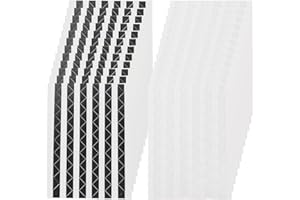 FILOEEX 2244 Pcs Self Adhesive Photo Corners for Scrapbook with Clear Edge Black and White Photo Stickers for Mounting Albums, DIY Crafts, Journals, Scrapbook