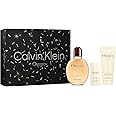Obsession by Calvin Klein for Men - 3 Pc Gift Set 4.2oz EDT Spray, 2.6oz Deodorant Stick, 3.3oz After Shave Balm