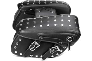 Craftride Borse bisaccia per Yamaha XV 535/250 Virago VH6 nero