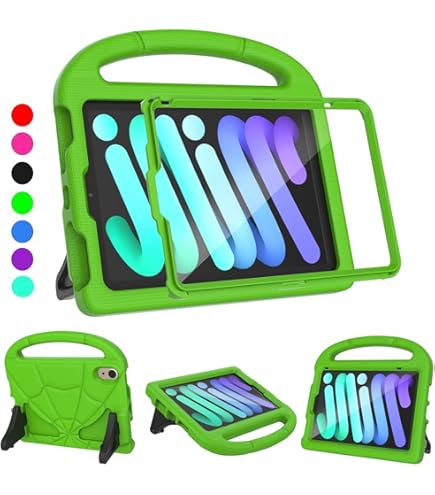 ESR für iPad mini 7 Hülle 2024 A17 Pro, iPad mini 6 Hülle 2021, 8,3 Zoll, dünn und leicht, vergilbungsresistent, Harte durchsichtig Rückseite, unterstützt Pencil Pro/USB-C, Classic Serie, Klar
