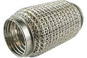 FMIC.EU PERFORMANCE Tubo flexible universal reforzado Tubo Y tubo de escape 70 mm Diámetro Longitud: 150 mm