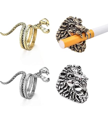 Elegante sigarettenhouder voor je vinger, rookaccessoires