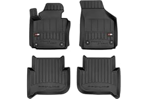 M MOTOS Alfombrillas de Goma para Volkswagen Touran I 2003-2010 Mejore la Comodidad de Sus Viajes con la Alfombra Antideslizante Car 3D- Alfombrillas de Coche para Varias Estaciones