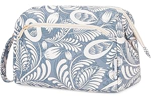 Narwey Kosmetyczka podróżna dla kobiet, z dużą, szeroko otwieraną kieszenią