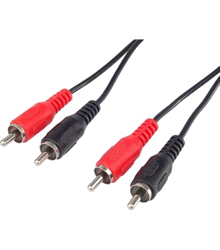Cavo RCA composito con maschio RCA composito maschio RCA composito 2.00 m nero