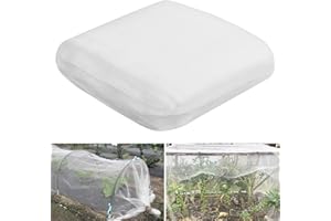 DRWOSM Filet de Jardin 2x3m Filet Anti Insectes Jardin Maille Fine Filet de Protection Anti-Insectes Filet Protection Insectes Potager pour Protection des Plantes Fleurs Légumes et Fruits