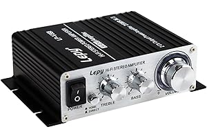 Lepy LP-V3s piccolo amplificatore HIFI per auto,PC, casa ,iphone+ Alimentatore 3A EU