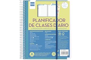 ‎FINOCAM Finocam - Hiszpański dziennik na lekcje, rozmiar 4. (155 x 212 mm)