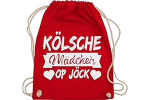 Shirtracer - Turnbeutel Rucksack - Karneval & Fasching - Taschen - Kölsche Mädcher op Jöck