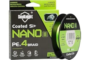 Seaknight NANO II Series Braided Fishing Line 100M/300M 4 Strands PE Multifilament Lines Freshwater/Seawater fishing 7-15LB