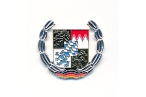 hegibaer Freistaat Bayern Wappen Deutschland Flagge Metall Badge Pin Anstecker 0909