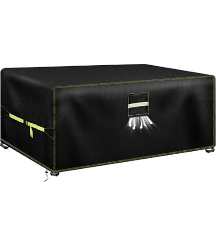 Gartenmöbel-Abdeckplane 250x180x70 Cm – Wasserdicht, UV- & Windfest, Mit Kordel – Perfekt Für Winter & Schlechtes Wetter