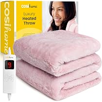 Cosi Home Couverture Chauffante Electrique Luxe, Plaid Chauffant ...