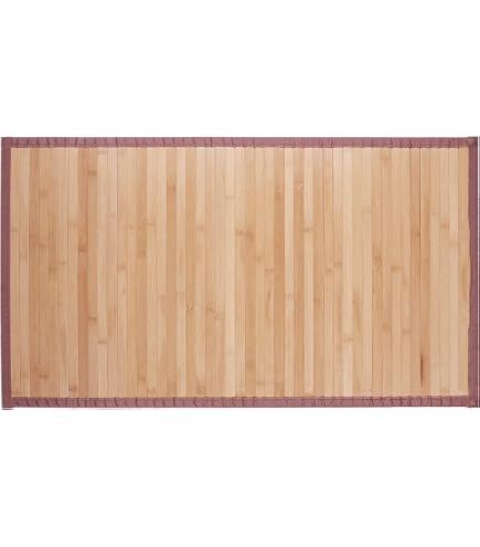 Amazon.de: Kleine Wolke Badematte aus Bambus PALITO Natur 50 x 70 cm