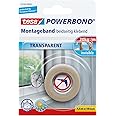 Tesa Powerbond Double Sided Mounting Tape - Transparent/Clear 1.5 m x 19 mm 55743-00000-02