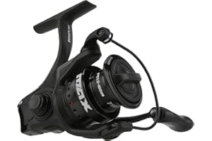 Abu Garcia MAX SX Carrete Giratorio | Cuerpo de Grafito Ligero y Sistema de gestión de línea Rocket | Arrastre Suave | De Agua Dulce y Salada para lubina, Trucha, Lucio y más | Varios tamaños