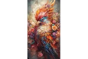 BJBJJIU 5D Diamond Art Painting Kit, Sparkling Diamante Cat Picture Set, Rhinestone Embroidery Craft Painting for Adults, Kids, Home, Wall Decor 40x30cm - Cartoon (11)