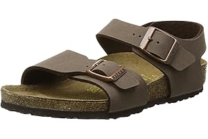 Birkenstock New York BF-Nubuk, Zuecos Unisex niños