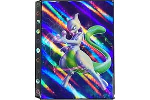 ESHAWO Album de cartes en PP avec classeur - 240 pochettes pour Collect Cards, trading cards, Sports cards, playing cards - 30 pages (4 poches par page) - Idéal pour protéger, organiser - C1