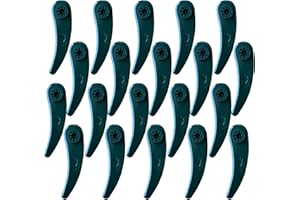 Reborn-France Lot de 50 Lames Durablade en Plastique – Compatibles Bosch Art 23-18 LI, Art 26-18 LI, 1083-B3-0009 – Lames Coupe-Bordure de Remplacement Robustes et Flexibles