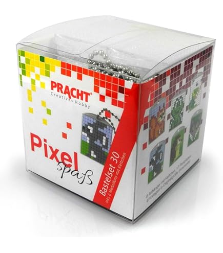 Actividad Niños 6 Años Motricidad Fina Pixel P90026-00505 - Juego De Manualidades Con Diseño De Rana, Pequeño Pixel Sobre Placa Base, Sistema De Inserción Fácil, Sin Planchar Ni Pegar, Piedras De Bioplástico