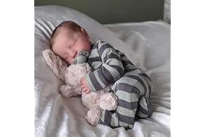 JIZHI Reborn-Baby Dolls Boy 20 Inch Lifelike Baby Doll Real Life Baby Dolls That Look Real Softness Sleeping Newborn Baby Dolls Rerbon Dolls vin-yl