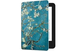 Huasiru Painting Case for All-New Kindle (10th Gen - 2019 Release only—Will not fit Kindle Paperwhite or Kindle Oasis), Almond Blossom